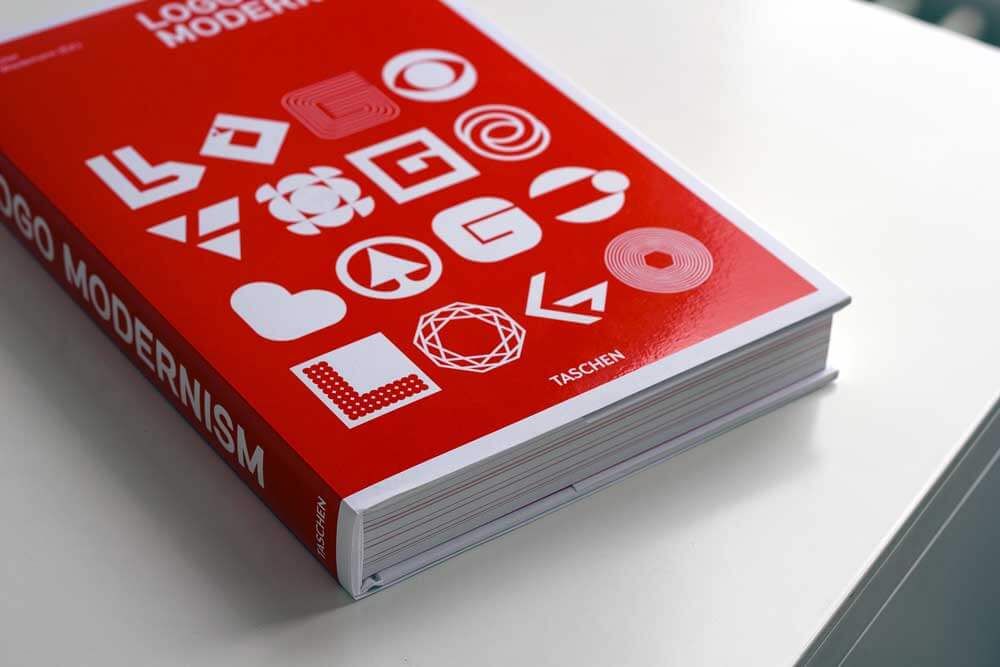 Logo Modernism, the Taschen book, by Jens Mller Logo