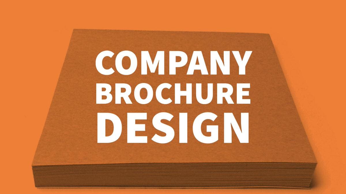 company brochure design