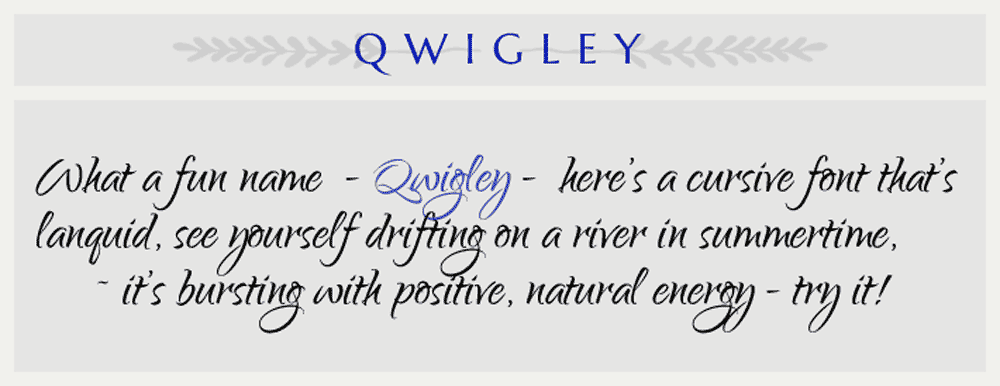 Qwigley-Font-Rule