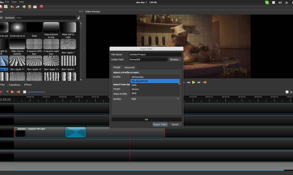 Openshot-Video-Editor