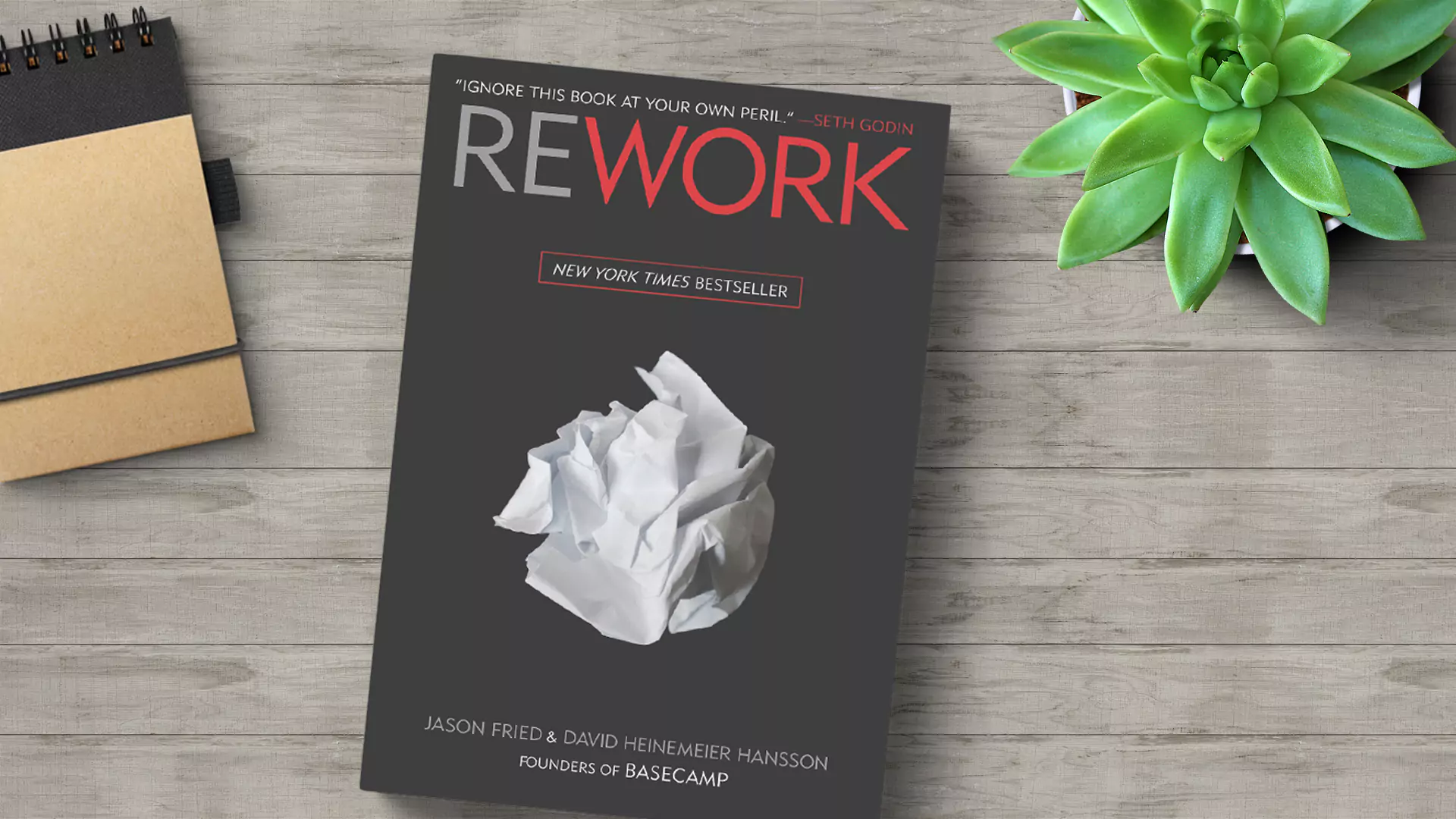Startup Books Rework By Jason Fried
