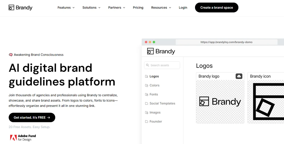 Software Brand Asset Management And Brand Guidelines App For Teams