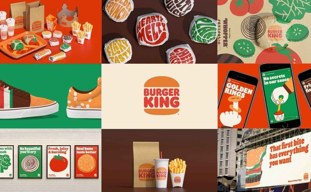 Brand Design Case Studies Burger King Rebranding Design