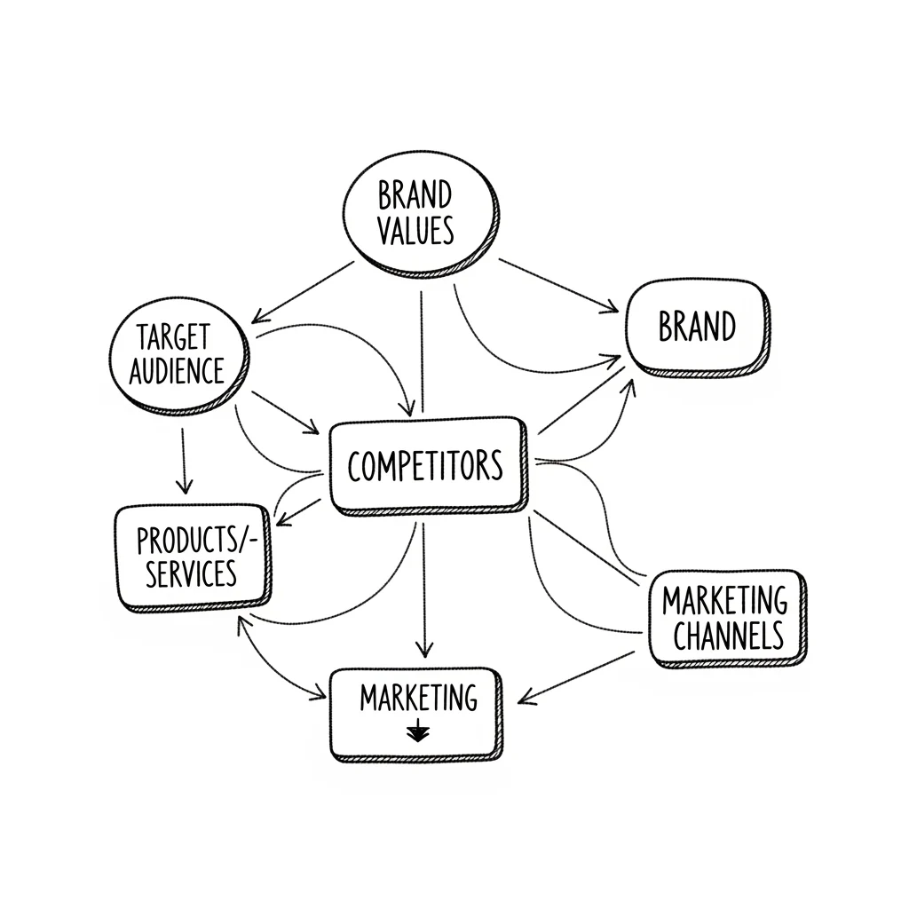Brand Entity Framework Map