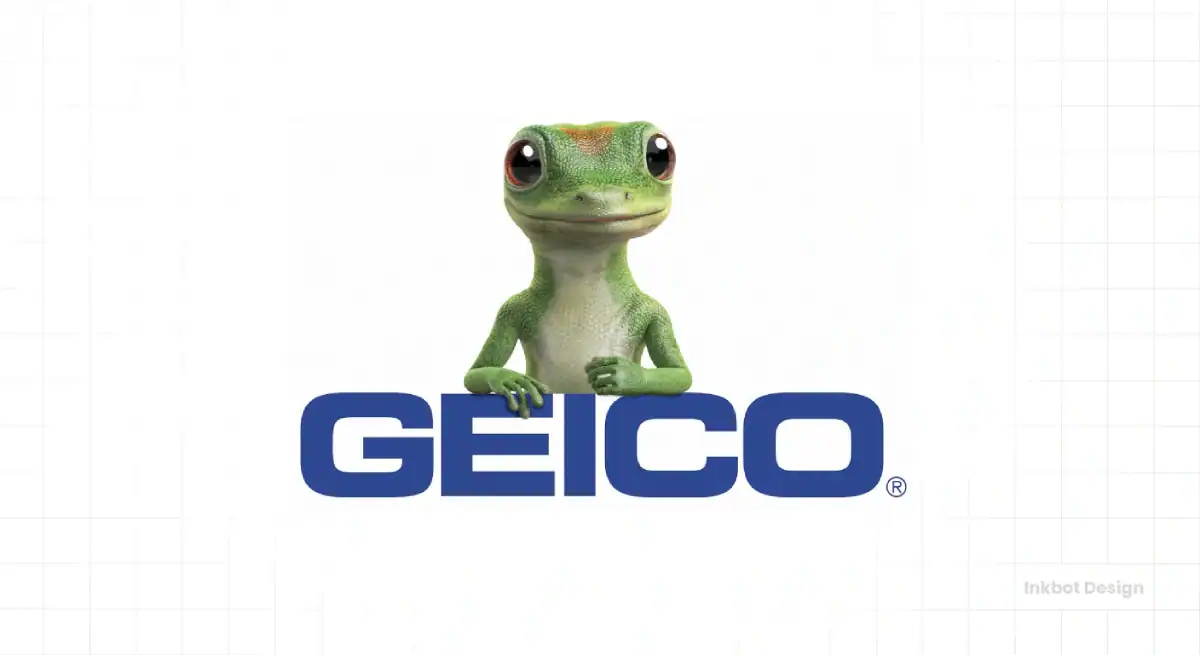 Famous Company Mascots Geico Logo Design Brand Mascot