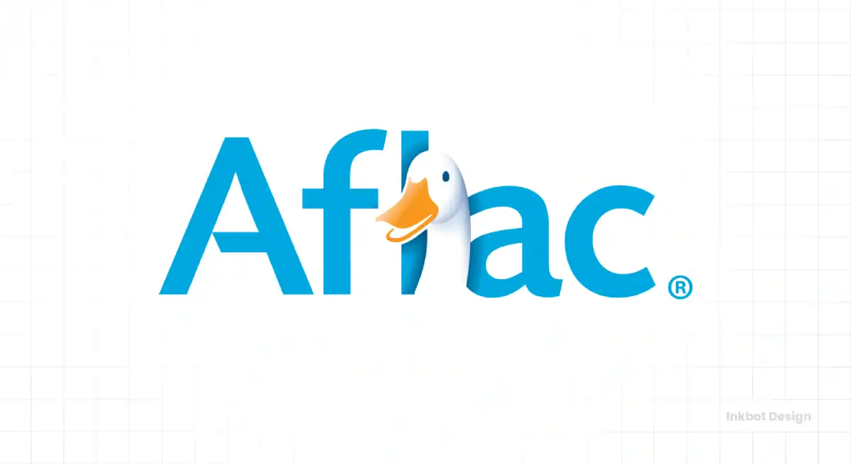 Famous Company Mascots Aflac Logo Design With Duck