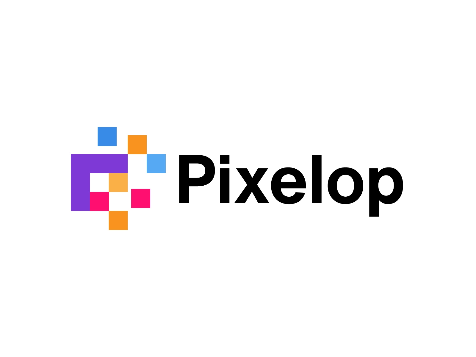 Abstract Logo Design Pixels Logo L Technology Logo L Abstract Logo 4x
