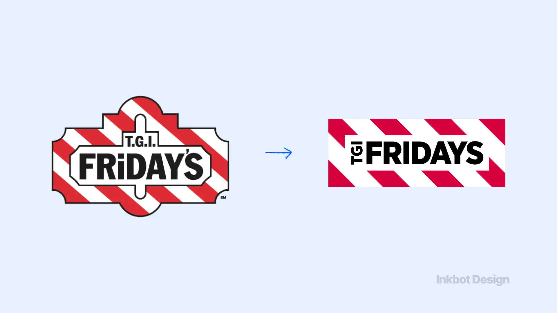 Rebranding Failures Tgi Fridays Logo Redesign Rebrand Fail