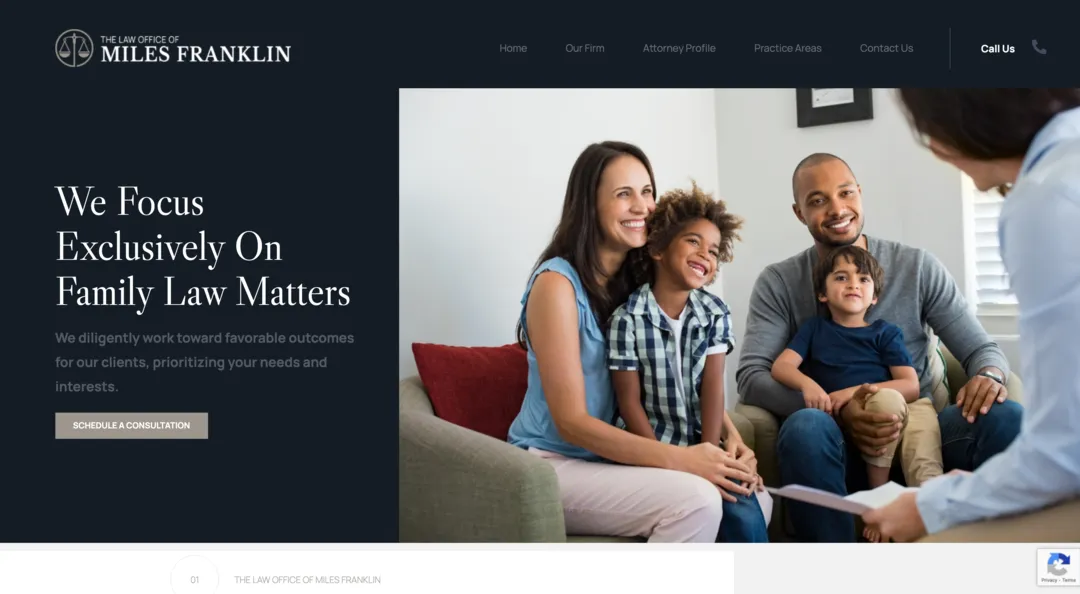 Law web design services