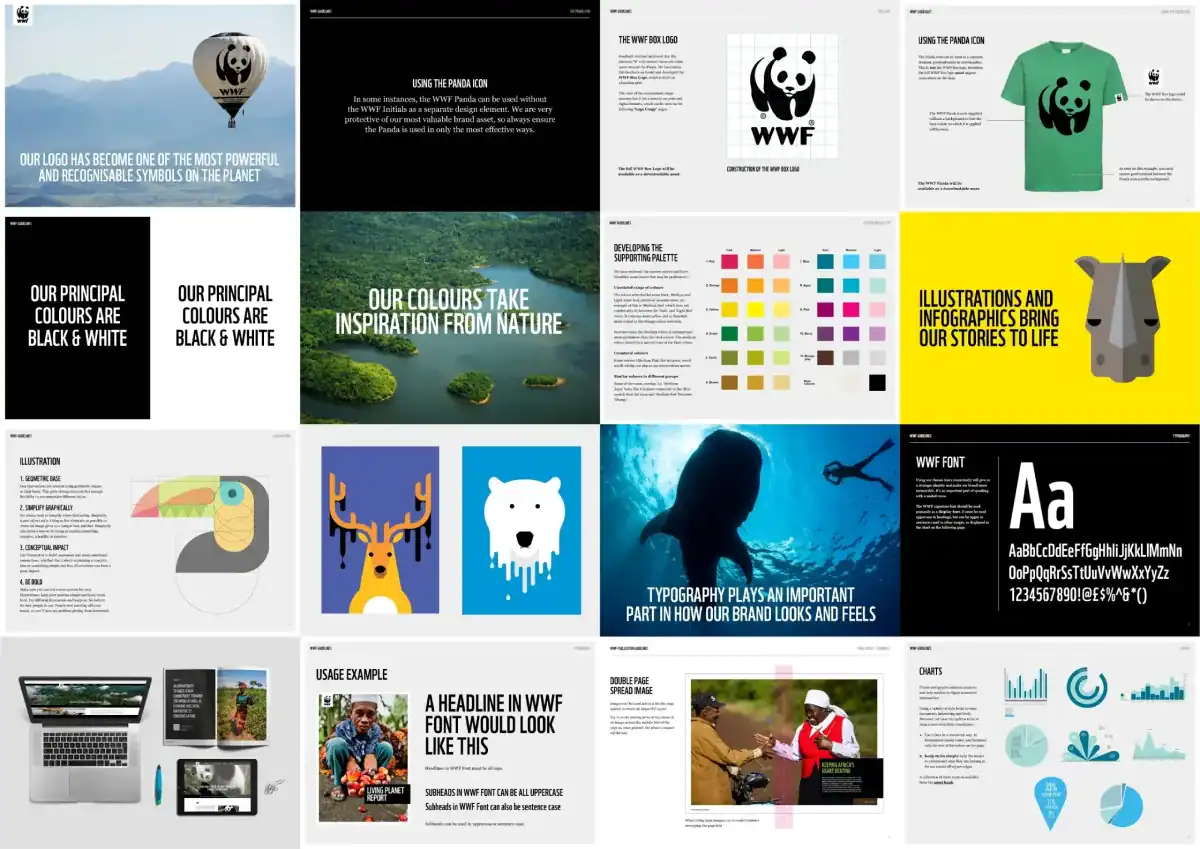 World Wildlife Fund Logo Wwf Brand Guidelines
