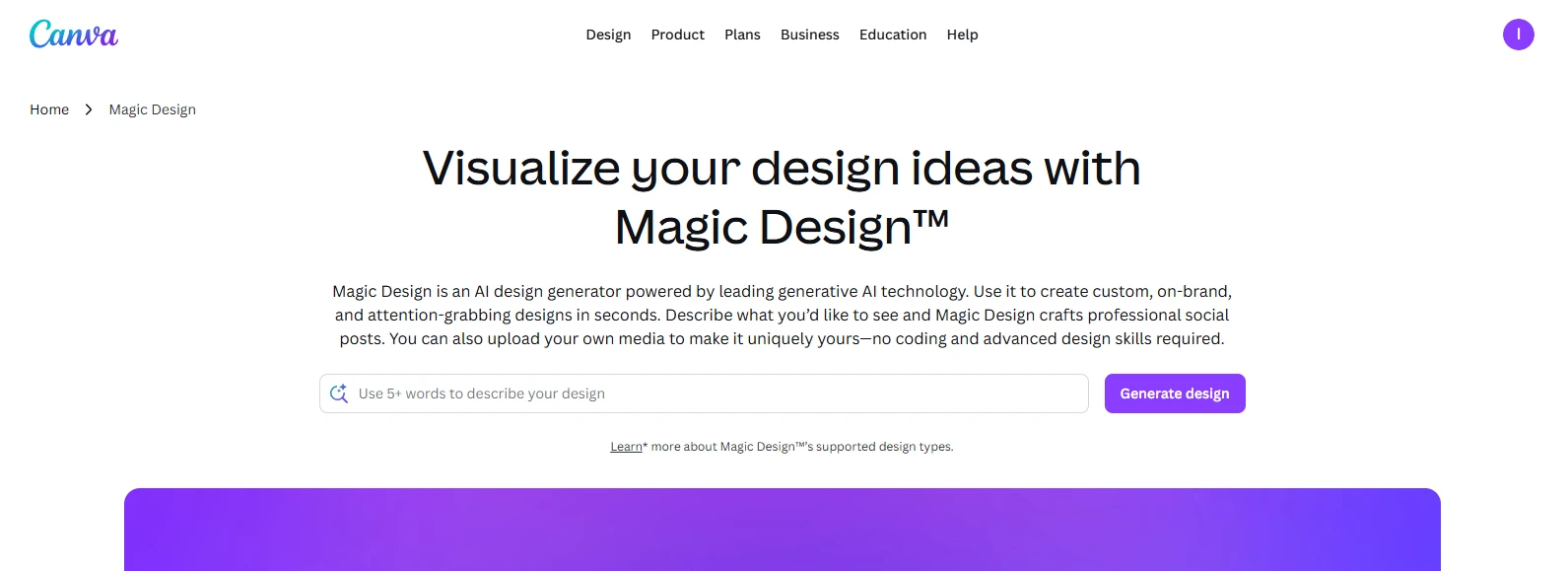Canva Visualize Your Design Ideas With Magic Design