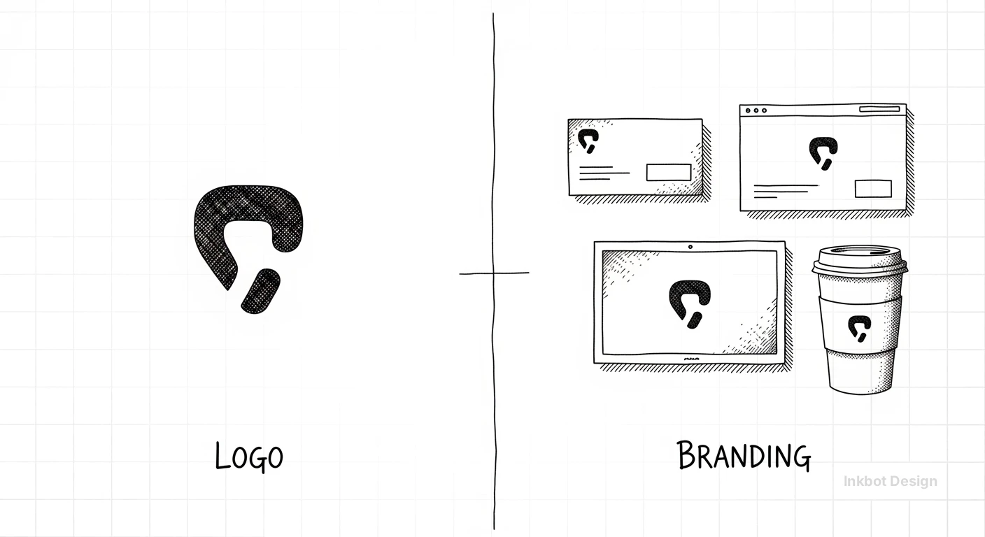 Logo Vs Branding The Differences - Brand Strategy &Amp; Positioning
