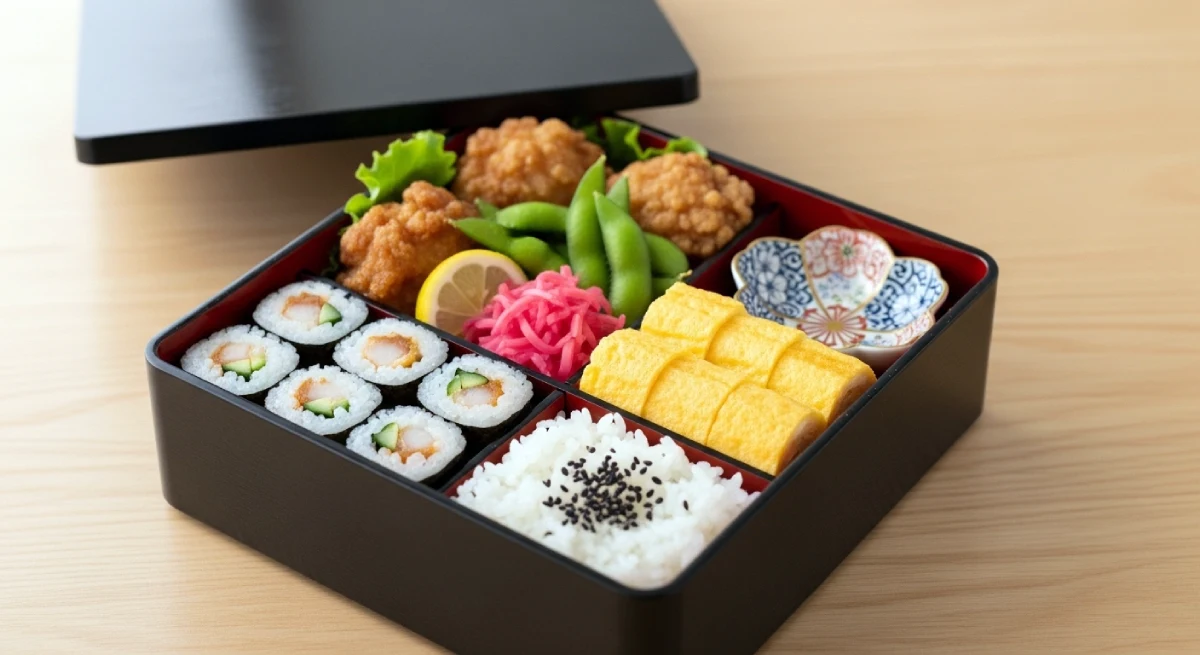 Traditional Japanese Bento Box