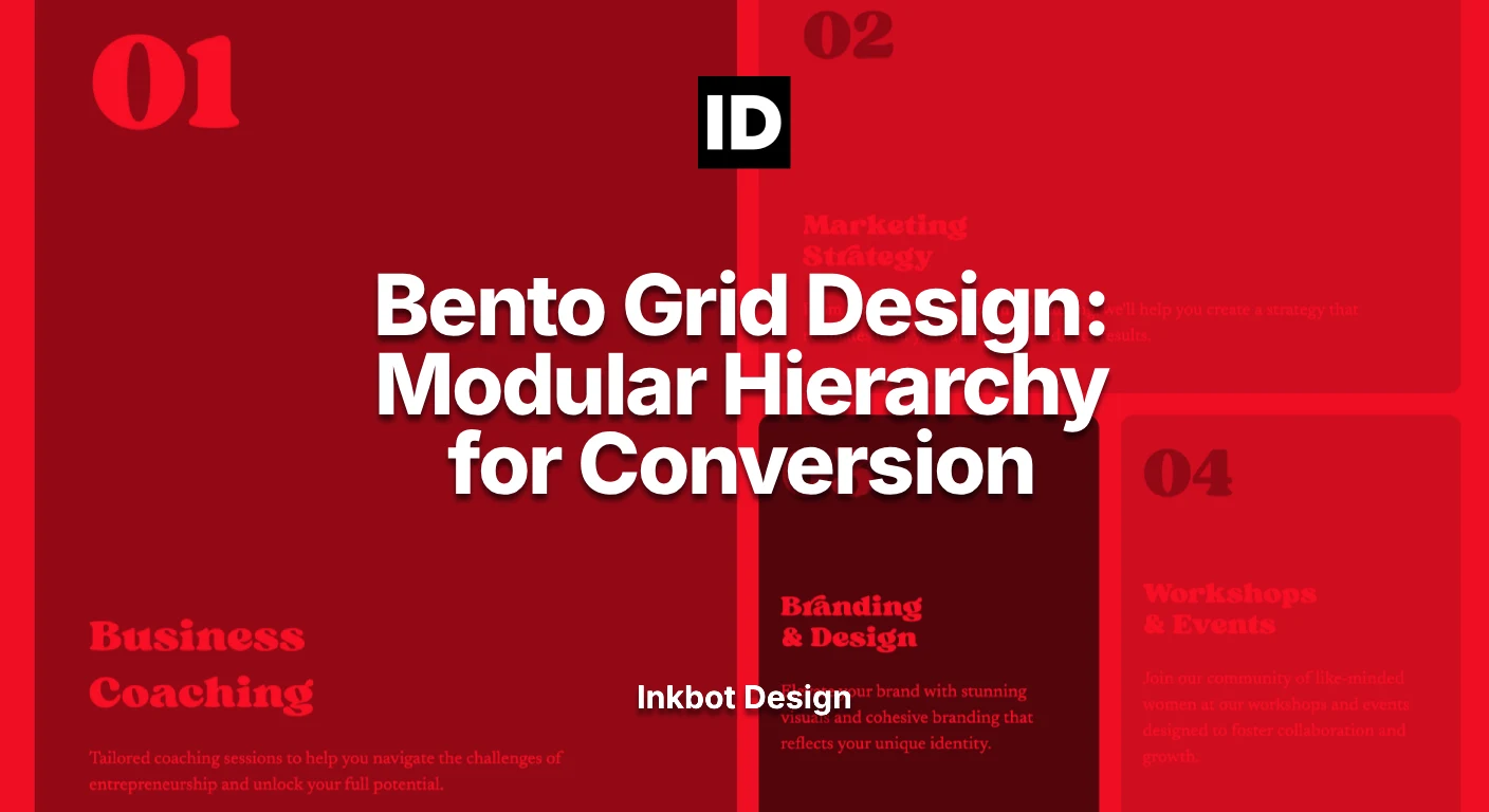 Bento Grid Design: Modular Hierarchy For Conversion