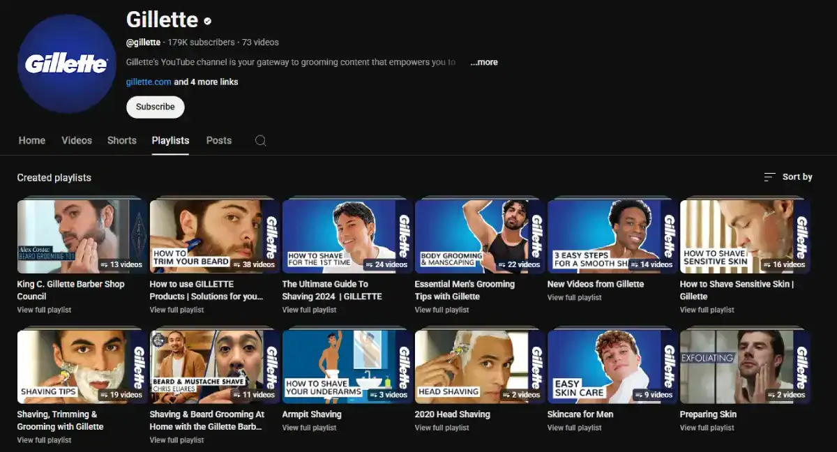 Youtube Marketing Gillette Youtube Marketing Example
