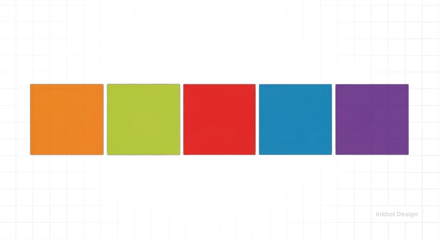 Split Complementary Colour Theory - Modern Graphic Design