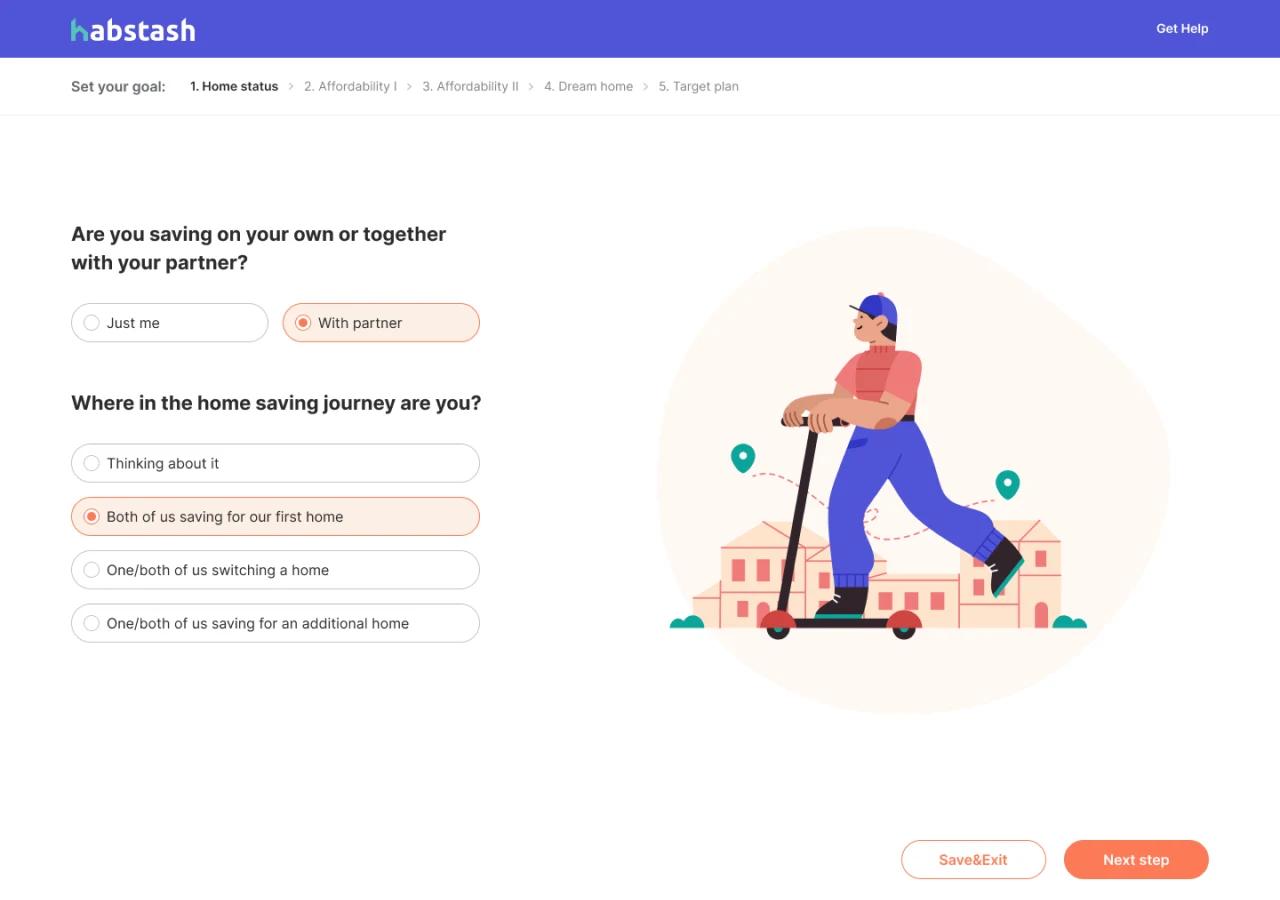 Step By Step Onboarding Landing Page