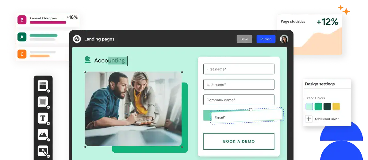 Pages Unbounce Lead Generation Landing Page Tool