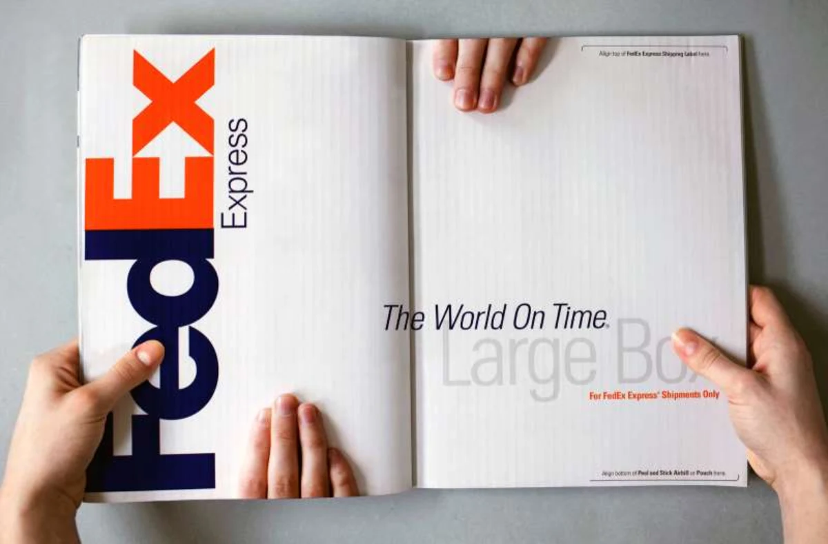 The World On Time Fedex Tagline