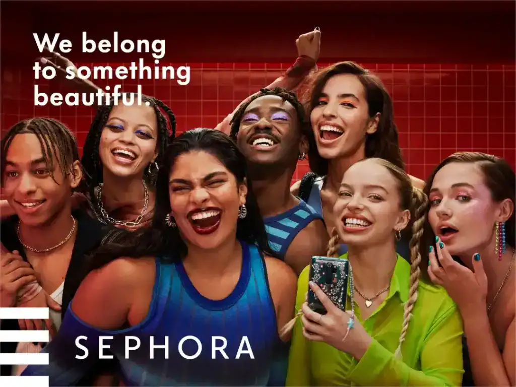 Sephora Retail Brand Message