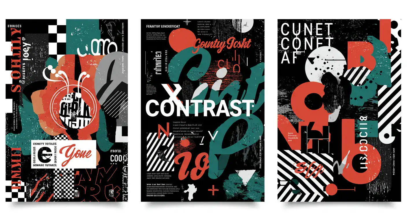 Graphic Design Principles Contrast