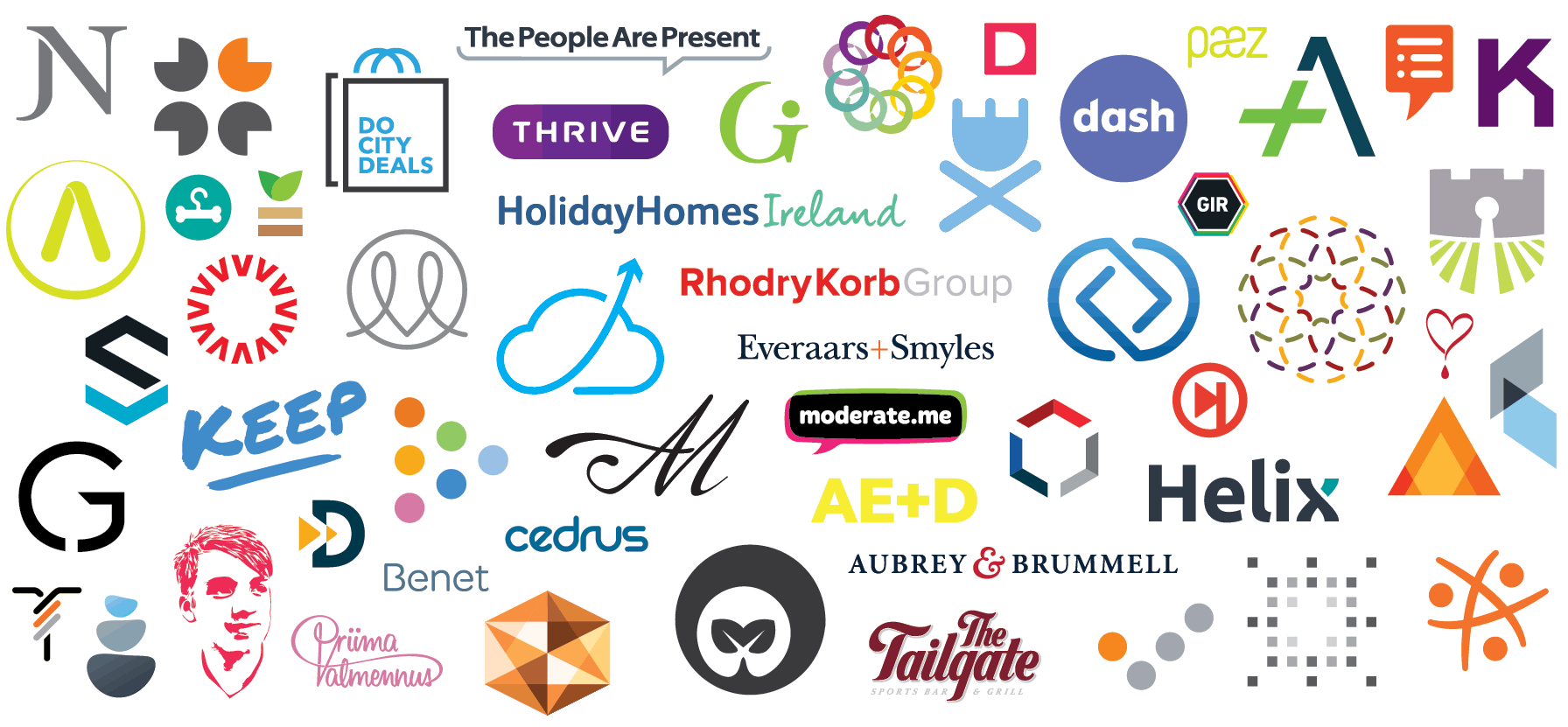 Brand Identity Designs Created by Inkbot Design since 2009.