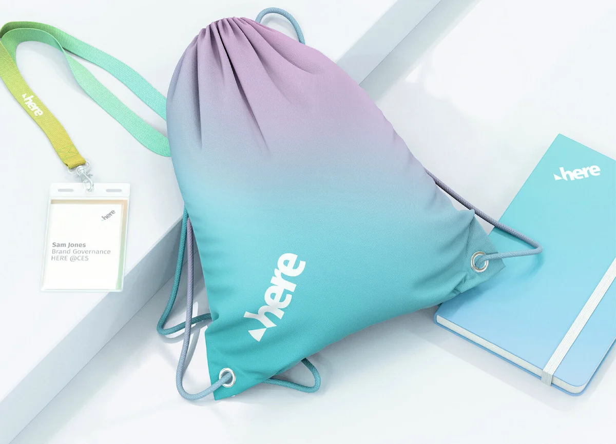 HERE Technologies branding design.webp