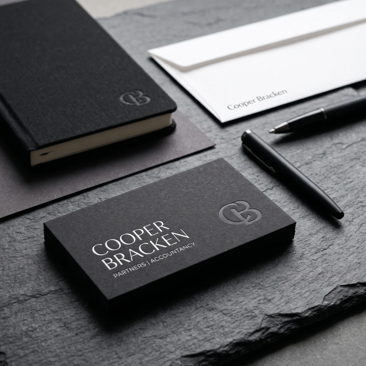 Accountancy Firm Branding Agency work for Cooper Bracken