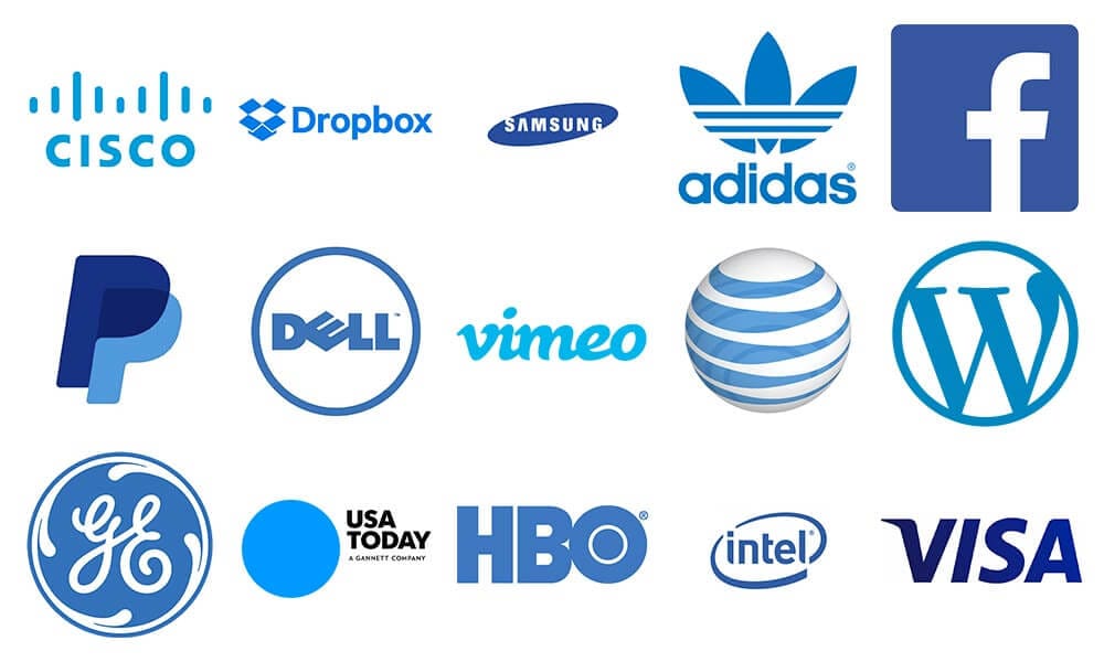 Colours In Logo Design Blue Logos Design