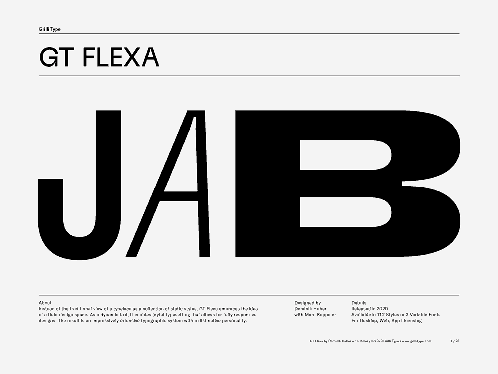 Typography Trends Dynamic Variable Type