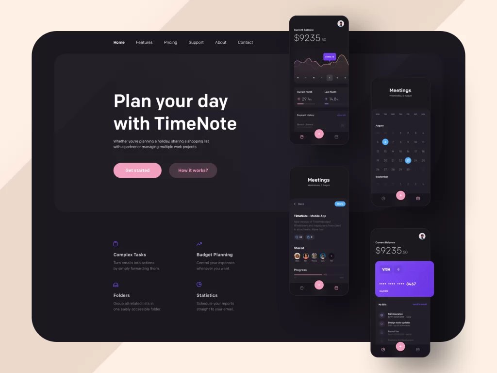 Web Development Trends Dark Mode Web Design Trend