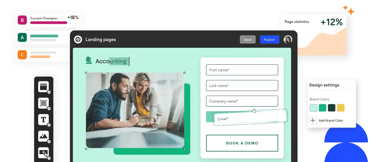 Lead Generation Landing Pages Unbounce Lead Generation Landing Page Tool