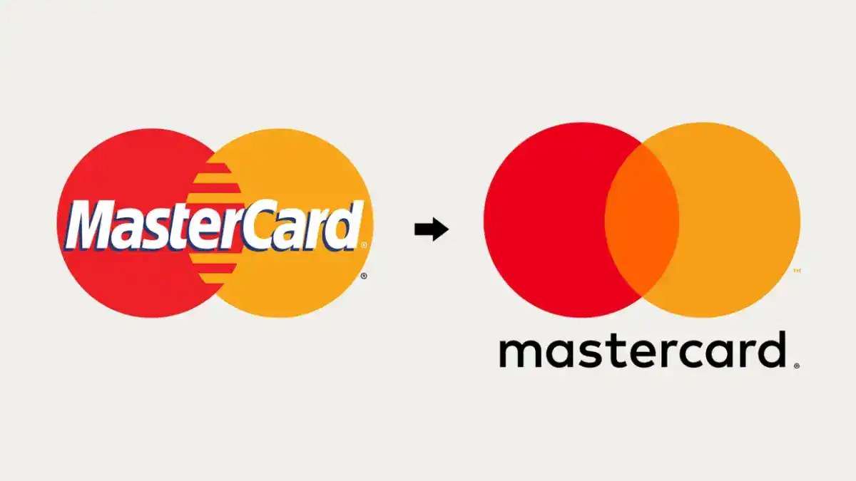 Rebranding Vs Brand Refresh Mastercard Rebrand Example