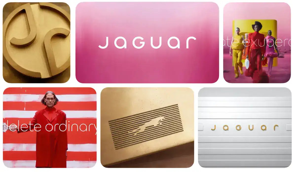 Logo Design Trends Jaguar Rebrand Logo Design Trends 2025
