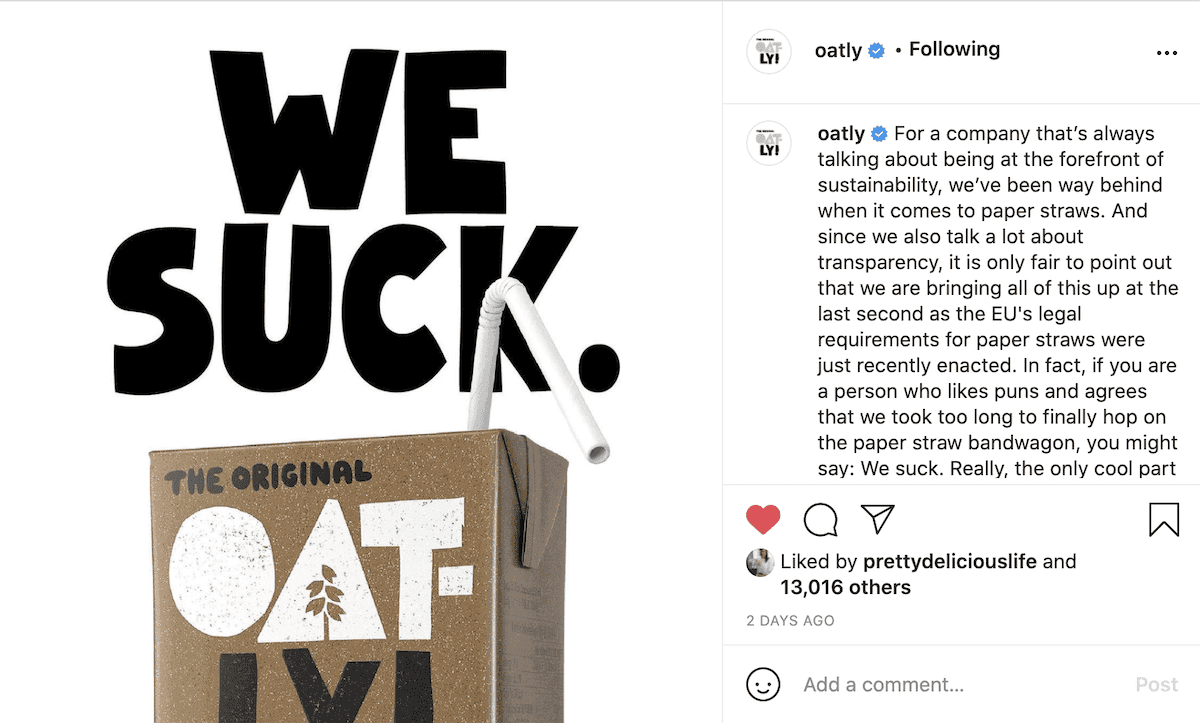 Brand Tone Of Voice Brand Tone Of Voice Example Instagram