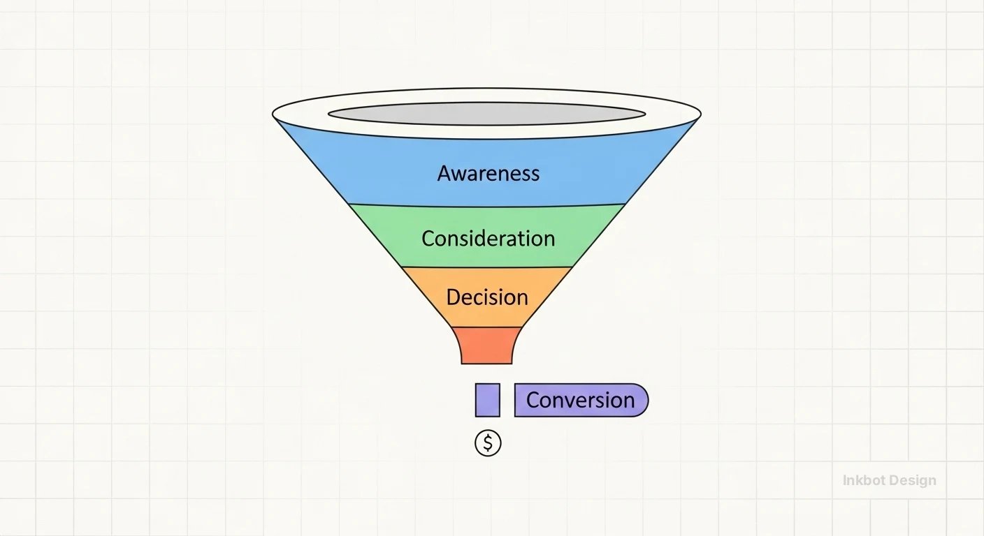 What Is A Brand Led Conversion Funnel - Web & Product Design