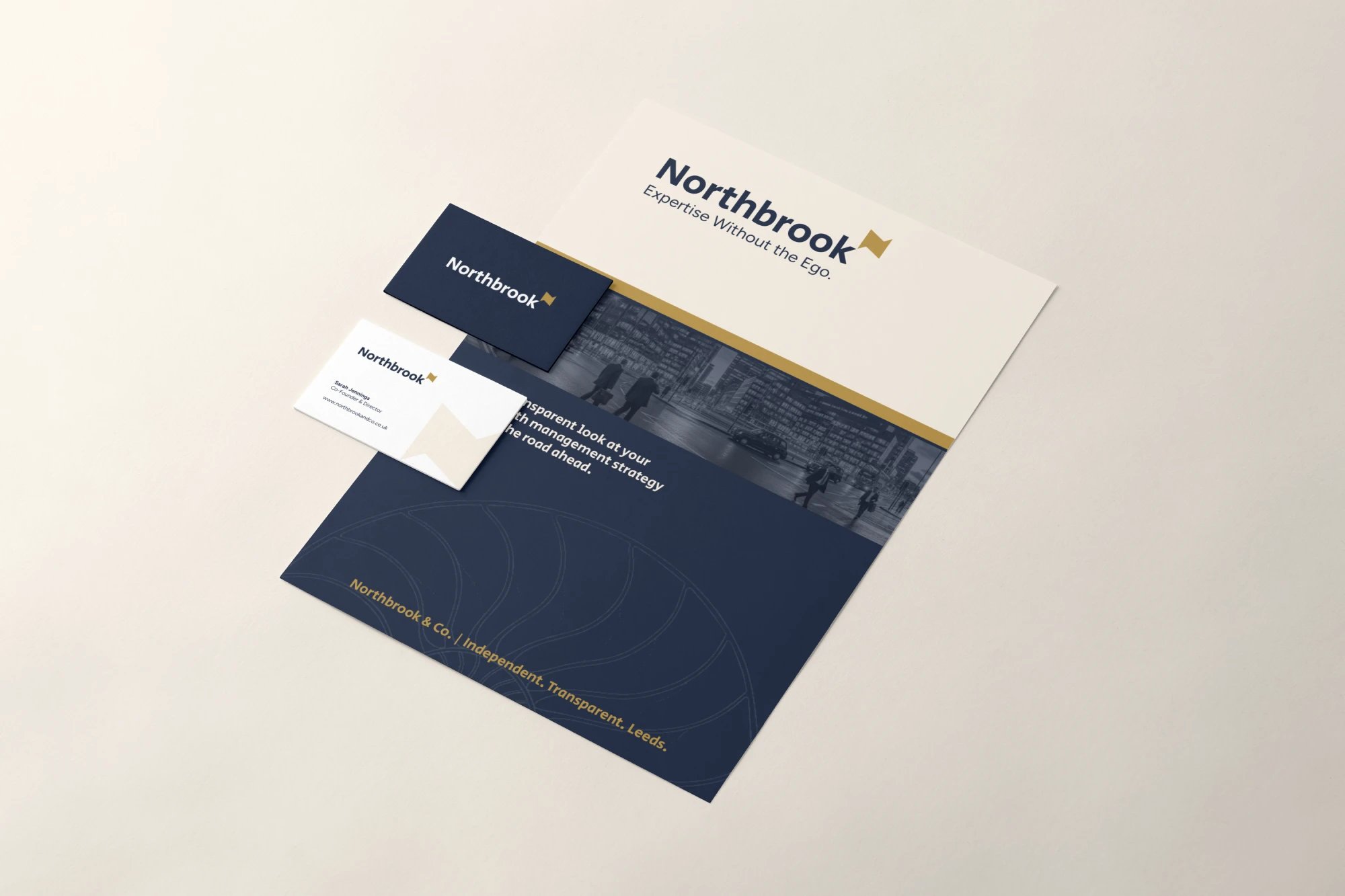 Northbrook Brand Identity Design Stationery Set