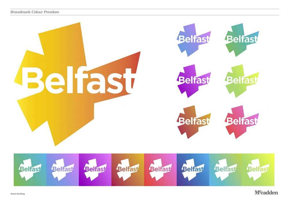 Belfast Logo Design Colours