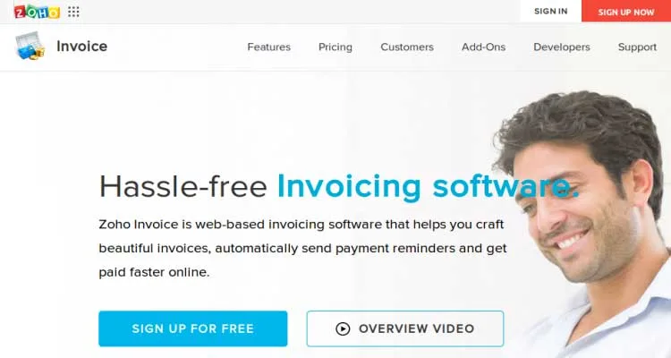 Zoho Invoice
