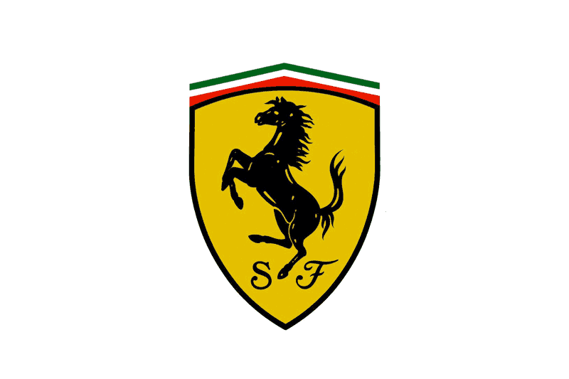 Ferrari Car Logo Drawing