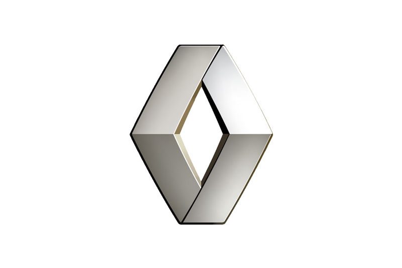 Xe thiết kế logo xe Renault
