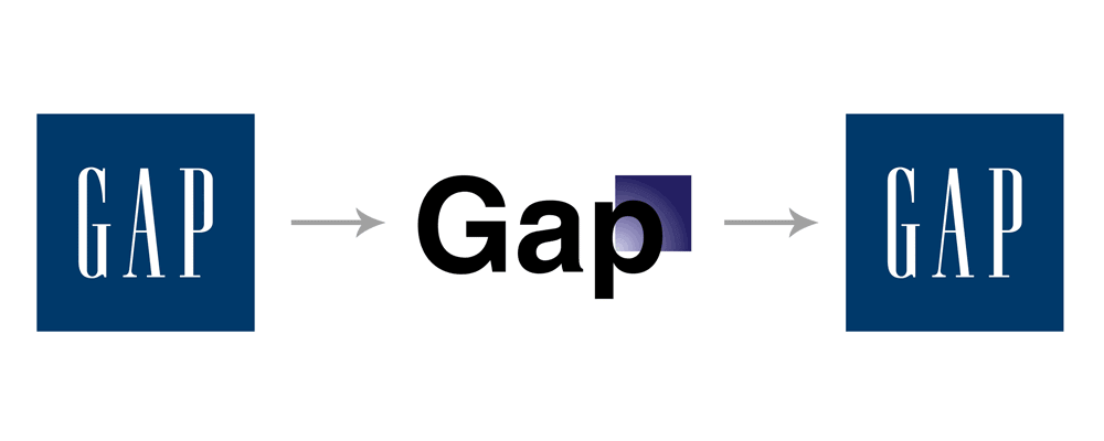 Gap Poor Logo Fail