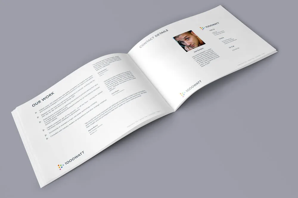 Creative Digital Agency Marketing Materials