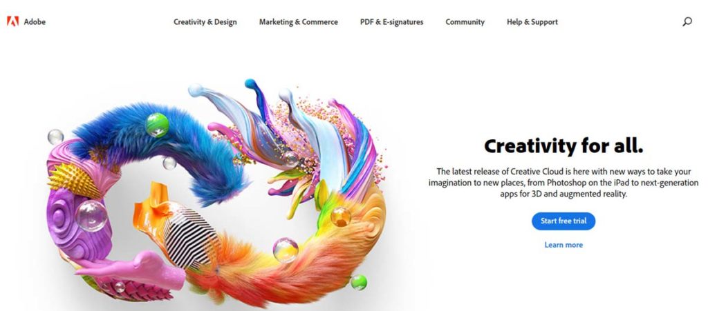 Adobe Photoshop Graphic Design Software