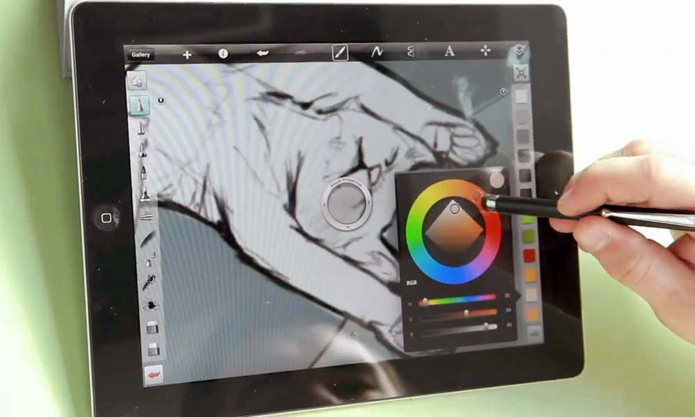 Las mejores apps para diseño gráfico de iphone: Aplicación Sketchpad Pro para iOS