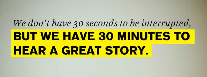 get a strong brand reputation