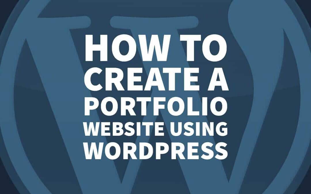 How To Create A Portfolio Website Design Using Wordpress Images, Photos, Reviews
