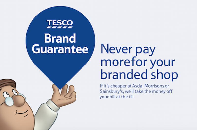 Tesco Brand Trust Advertising Logos