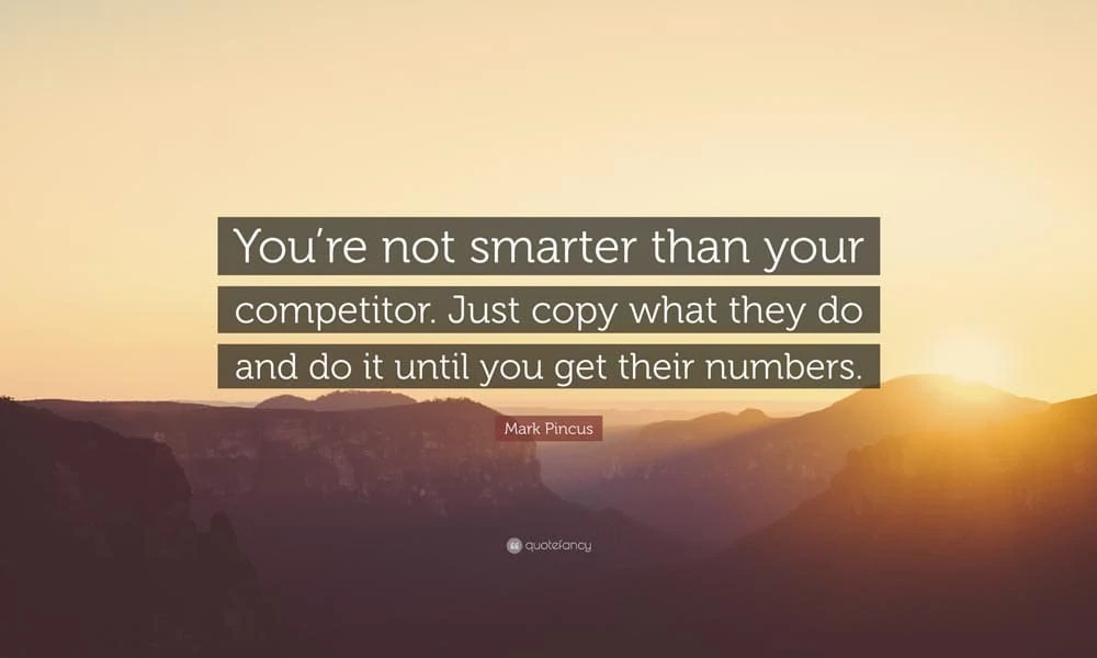 Copy Competitor Quote