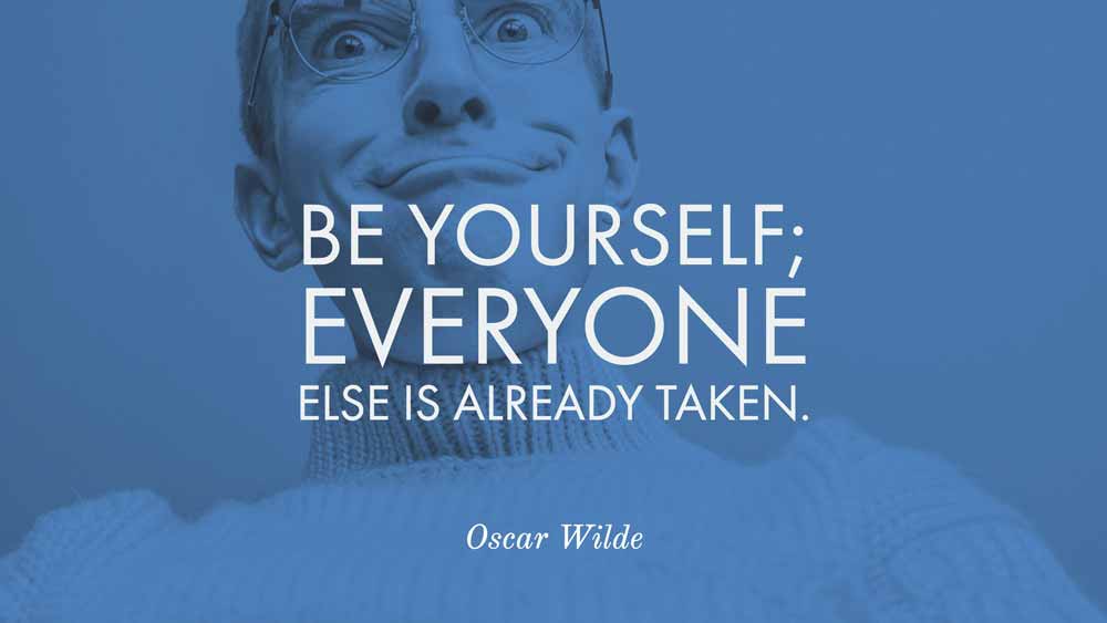 Be Yourself Quote Oscar Wilde